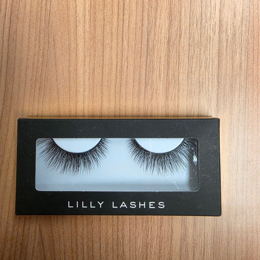 Lilly Lashes Premium Synthetic Faux Mink Strip Lashes Black Cruelty Free